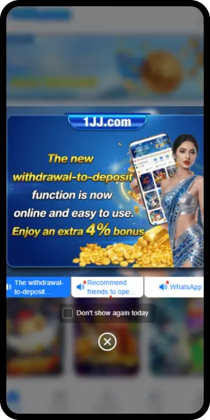 1JJ Deposit Bonus