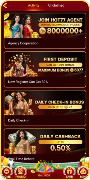 Hot77 APK Download Real Earning App Free For Android 2026 4 Hot77 Game Bonus