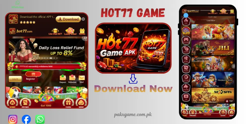 Hot77 APK Download Real Earning App Free For Android 2026 2 Hot77 Game Download